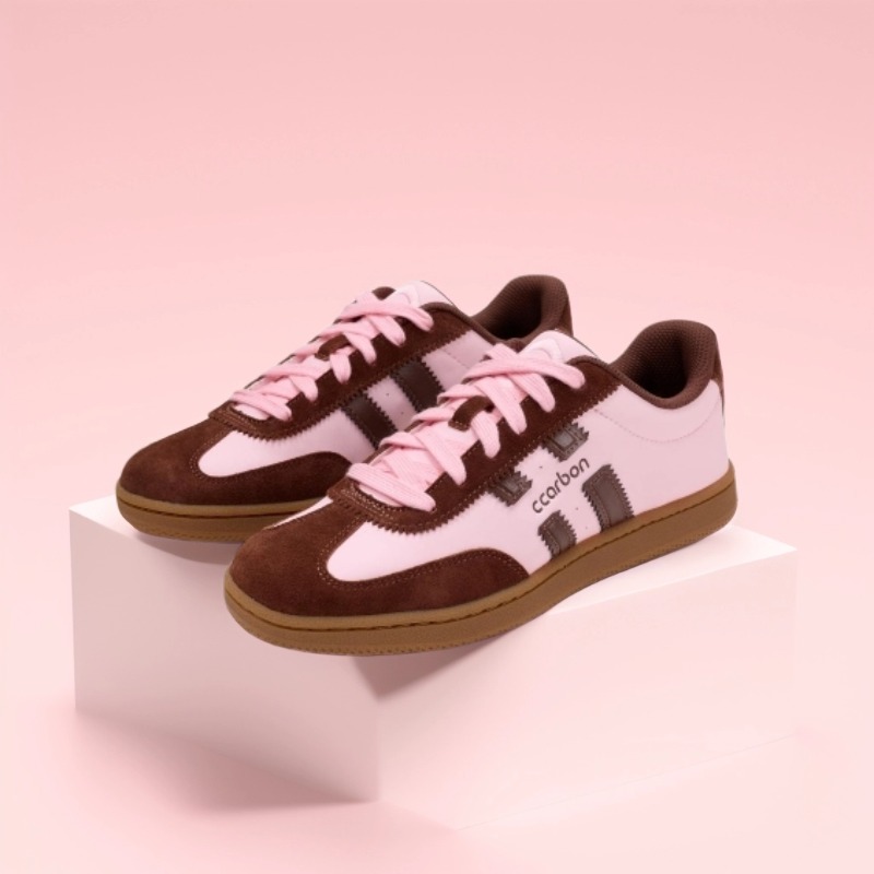 新品预售(30-60天发货) Ccarbon蓝星德训鞋(红棕+活力粉)（女款）